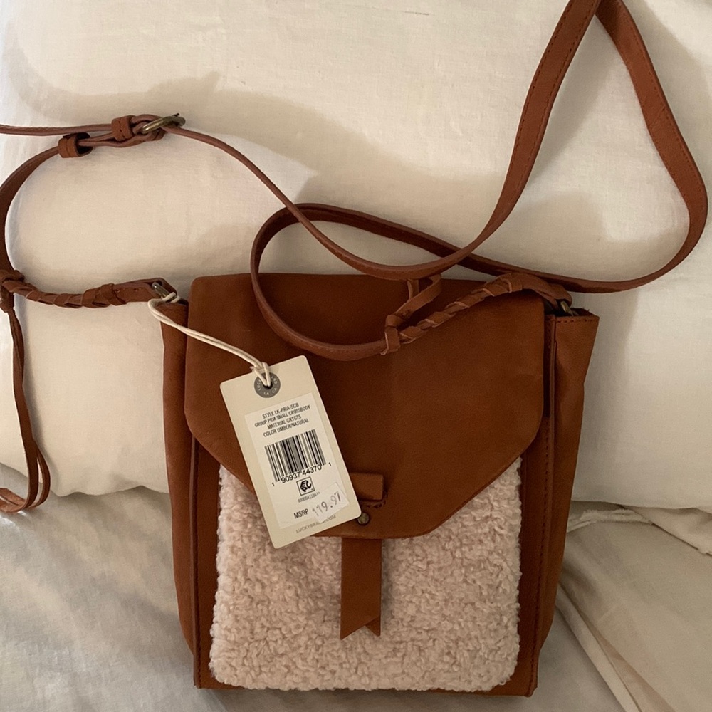 Lucky Brand Suede Crossbody